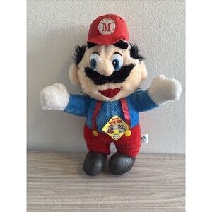 RARE! Super Mario Bros VTG 1988 *MARIO* 16” Plush Acme Nintendo W/ Tag Brand New